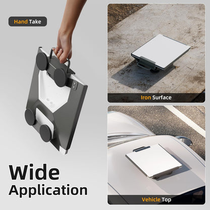 Starlink Mini Mount Magnetic Starlink Mini Car Mount Accessories Roof Mount Kit for Starlink Mini Dish Sunroof Mounting Kit with Handle for RV Truck Travel Trailer