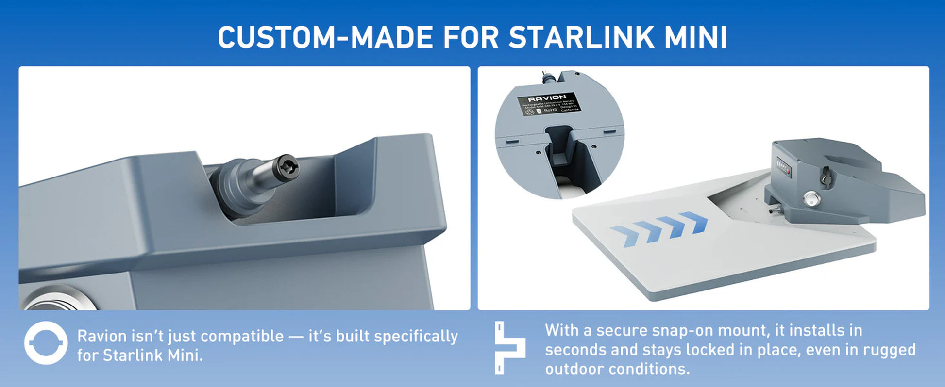 ® Battery for Starlink Mini