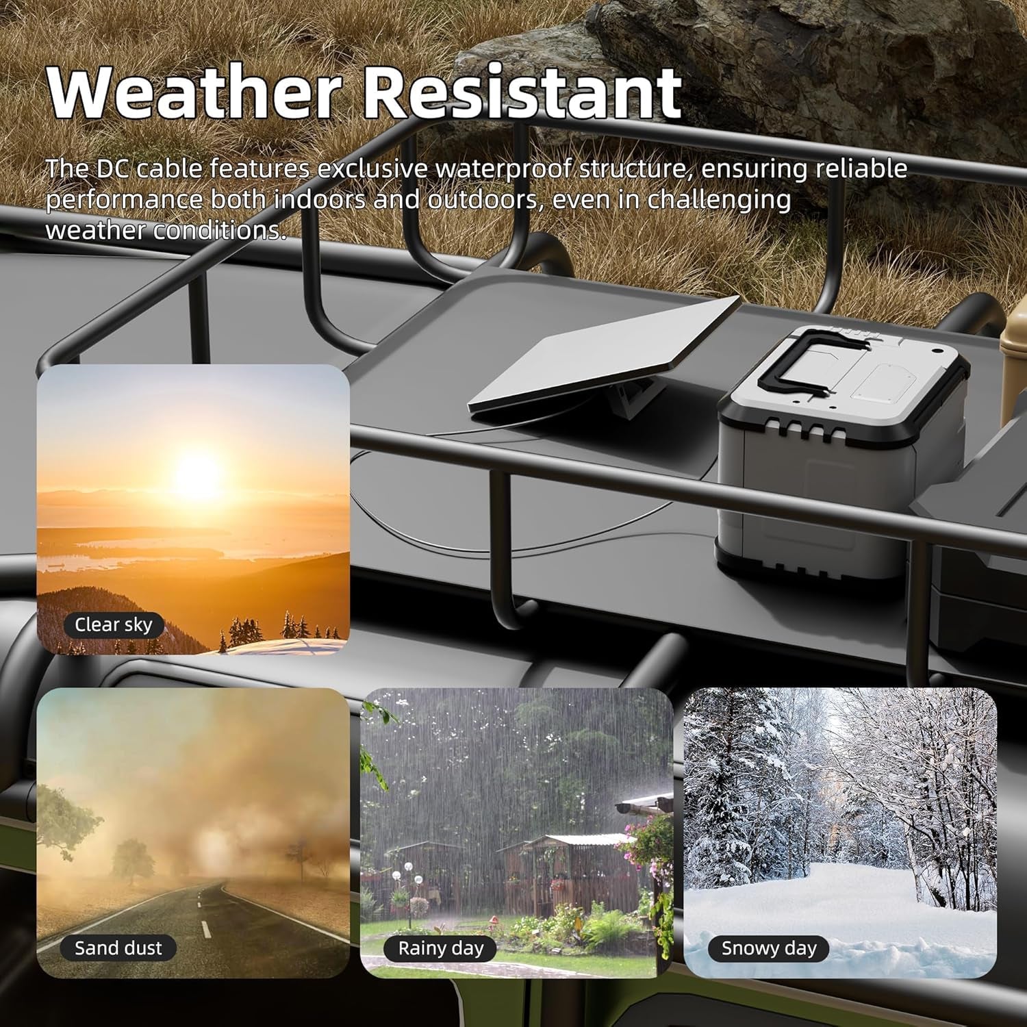 Starlink Mini Cable for Power Charging 6.5Ft Short 5521 DC to DC Power Cord 6.5 FT for Starlink Mini Accessories Replacement Power Cable Waterproof