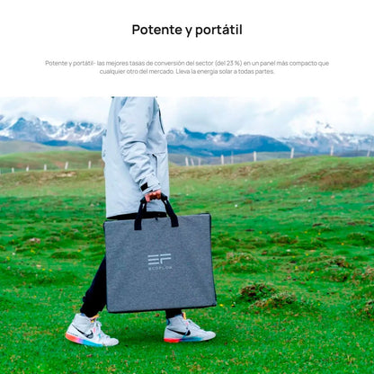 Panel solar portátil EcoFlow 110W