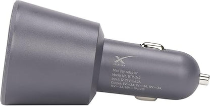 Adaptador Vehicular 12V-24V para Starlink Mini – Compatible con Flotas y Maquinaria