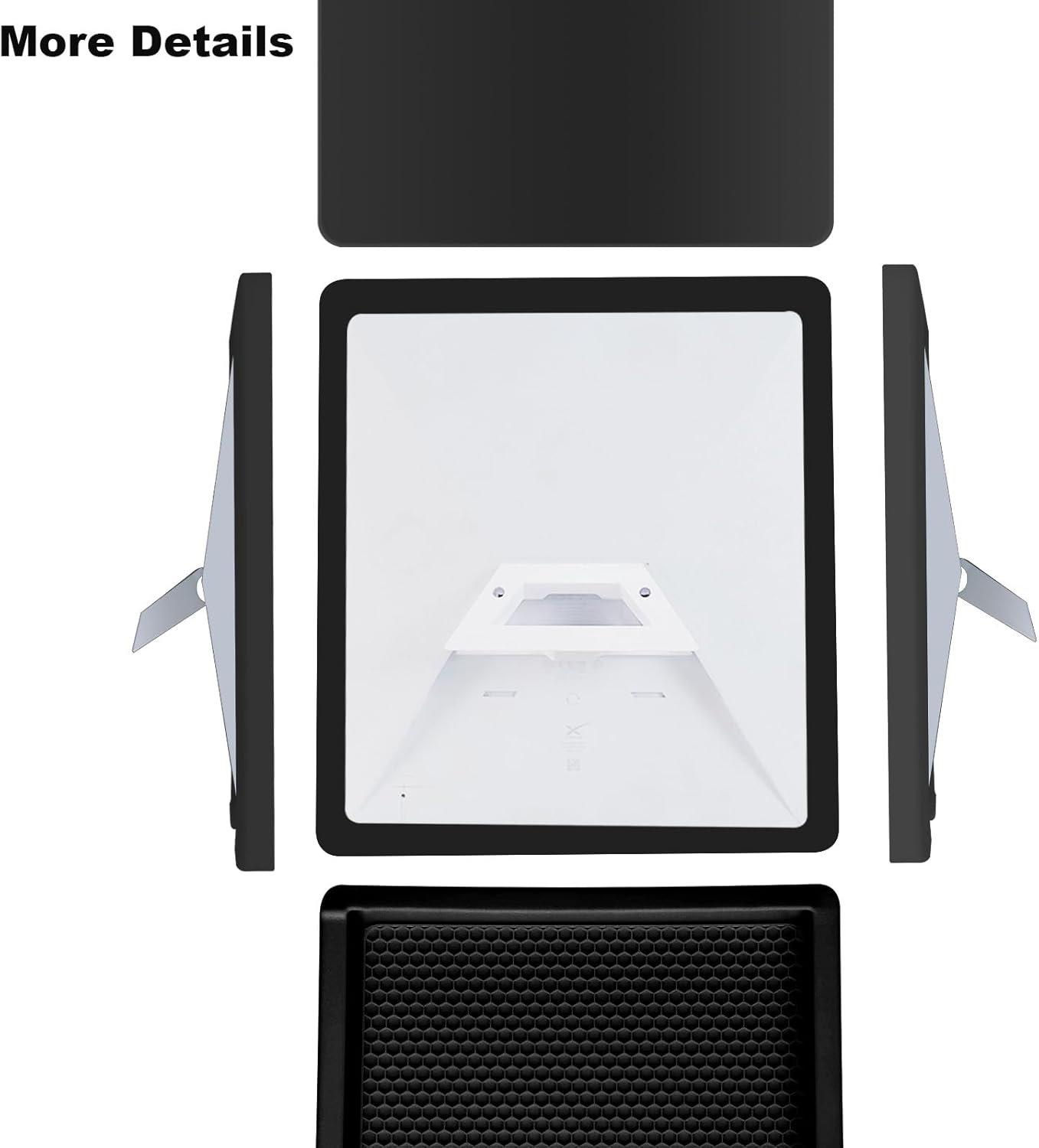 Starlink Mini Protective Cover Case, Starlink Mini Accessories Silicone Protective Case for Starlink Mini Dish Black