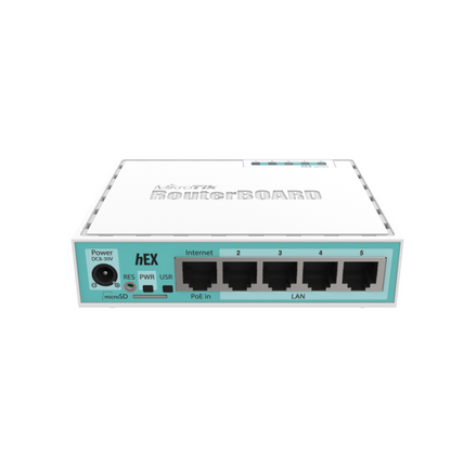 Mikrotik RB750GR3 – Router Gigabit 5 Puertos con VPN y Firewall Avanzado