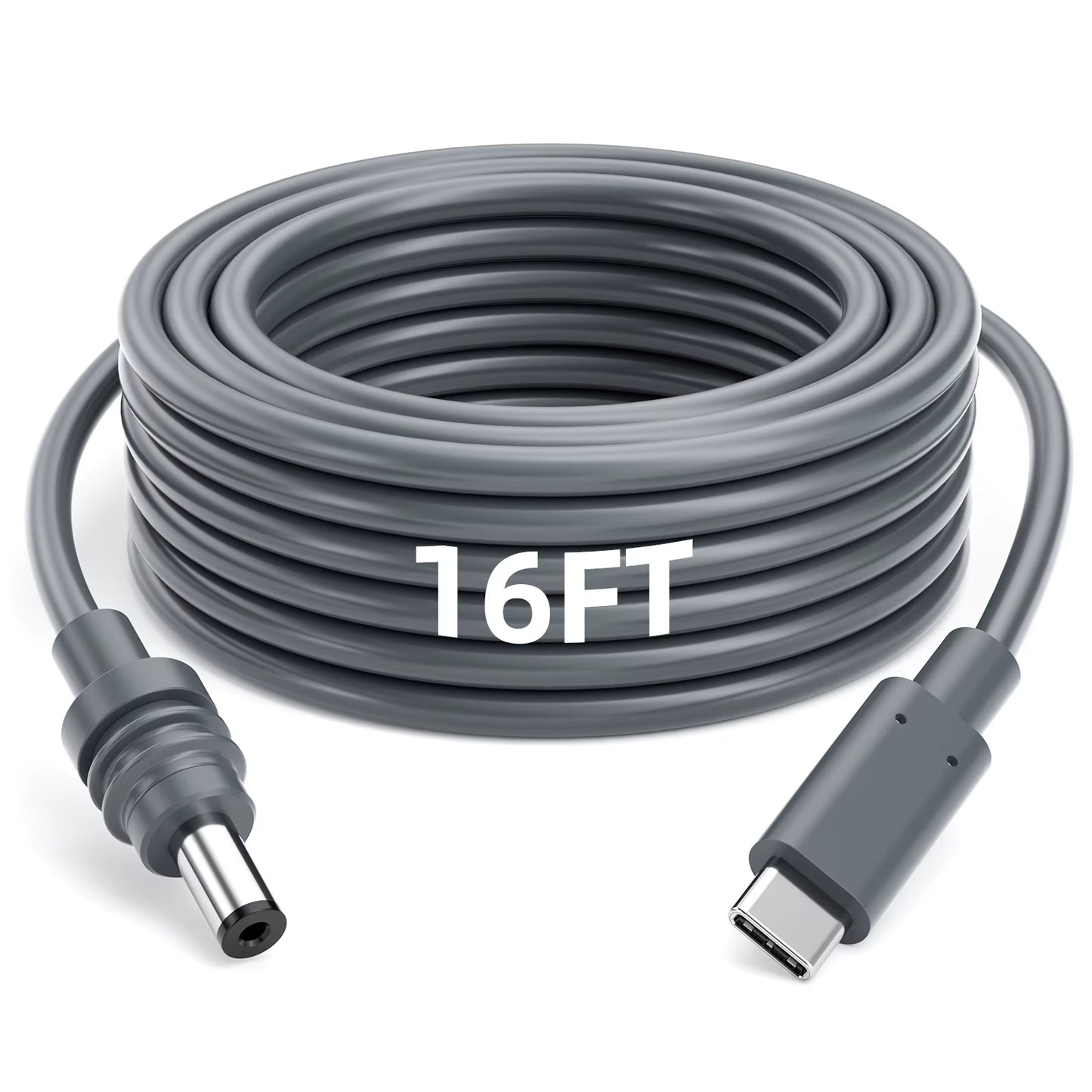 For Starlink 2M 5M USB C to DC Power Cable for Starlink Mini USB Type-C Input to Waterproof Power Cable Fit Starlink Gen3 Mini