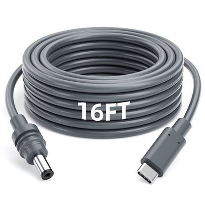 For Starlink 2M 5M USB C to DC Power Cable for Starlink Mini USB Type-C Input to Waterproof Power Cable Fit Starlink Gen3 Mini