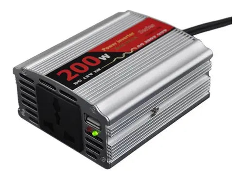 Inversor De Corriente SEISA SUVPR DY-8103 200W 12V a USB Auto