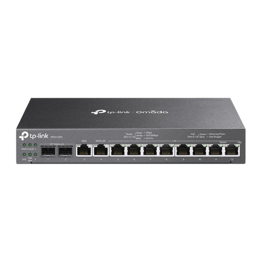 Tp-link Er7212pc - Router Balanceador Vpn Gigabit 3en1 Omada Color Negro