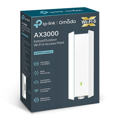 EAP650-Outdoor Punto de acceso WiFi 6 para interiores/exteriores AX3000