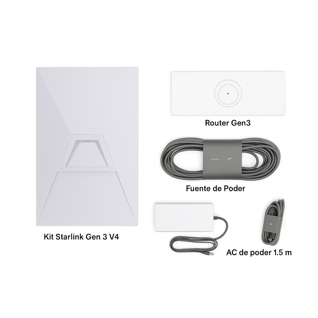 Kit Starlink Standard Gen3 V4