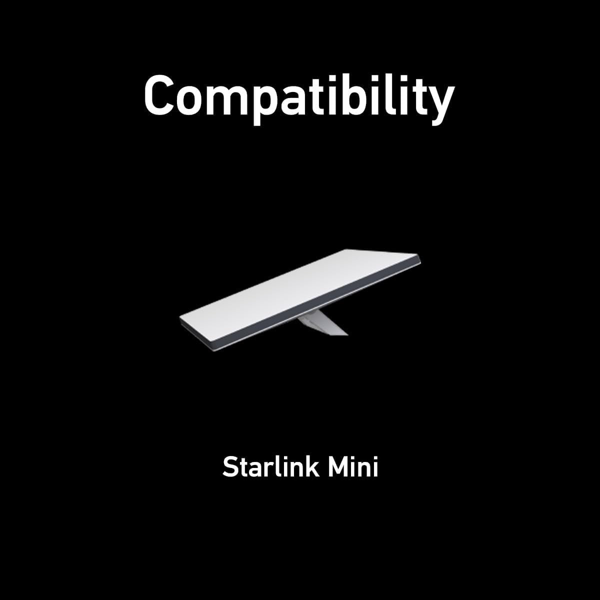 Starlink Mini Car Roof Mount, Patented Magnetic Quick Release Starlink Mini Mounting Kit for Rvs, Vans, Boat, Yachts, Trucks - Aluminum Alloy