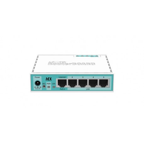 Mikrotik RB750GR3 Router de 5 Puertos Gigabit 256MB RAM