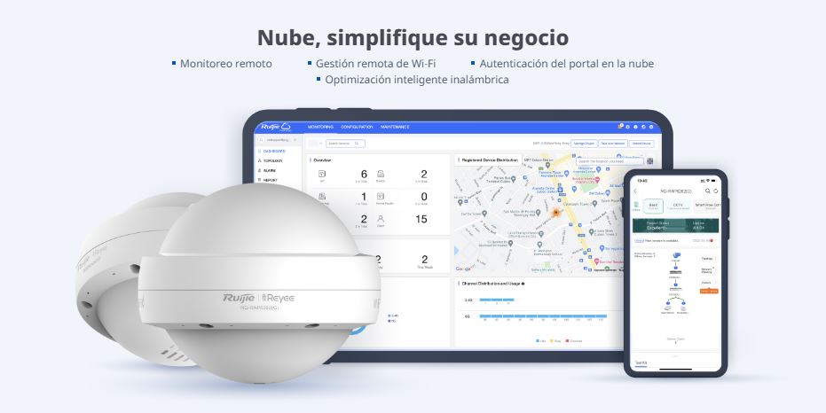 Ruijie RG-RAP6262(G) – AP Exterior WiFi 6 AX1800 IP68 Omnidireccional